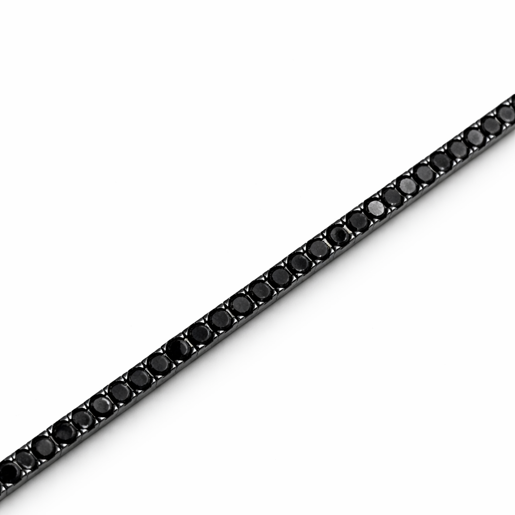 Woman Tennis Bracelet Silver and Zirconia