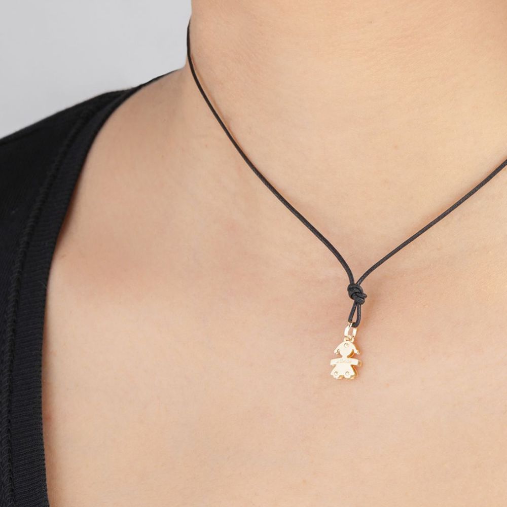 Pendant Necklace Le Bebè Yellow Gold Baby I Mini LBB044-N