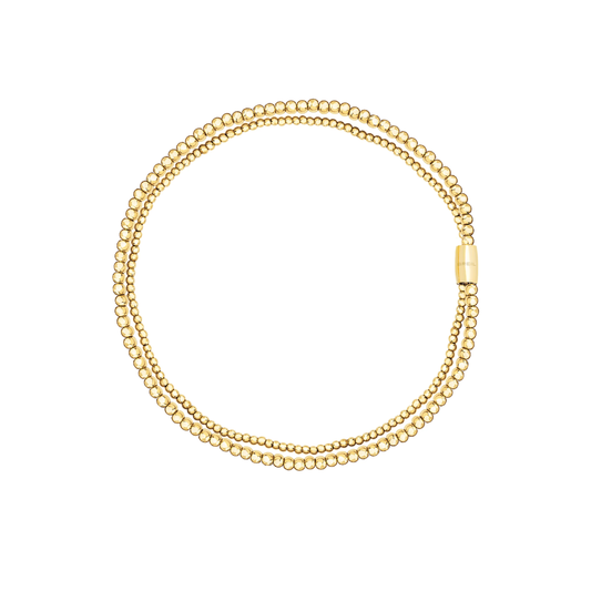 Collana Donna Breil Acciaio Dorato Magnetica System TJ3606