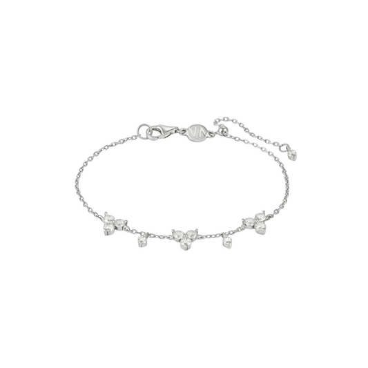Bracciale Donna Argento Nomination Life Bouquet Pietre Bianche