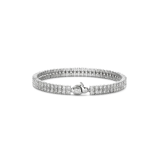 Bracciale Donna Argento Tennis Doppio TI SENTO - Milano 23067ZI