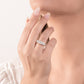 Anello Donna Mirco Visconti Fantasia Oro Bianco e Diamanti