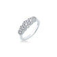 Anello Donna Mirco Visconti Fantasia Oro Bianco e Diamanti