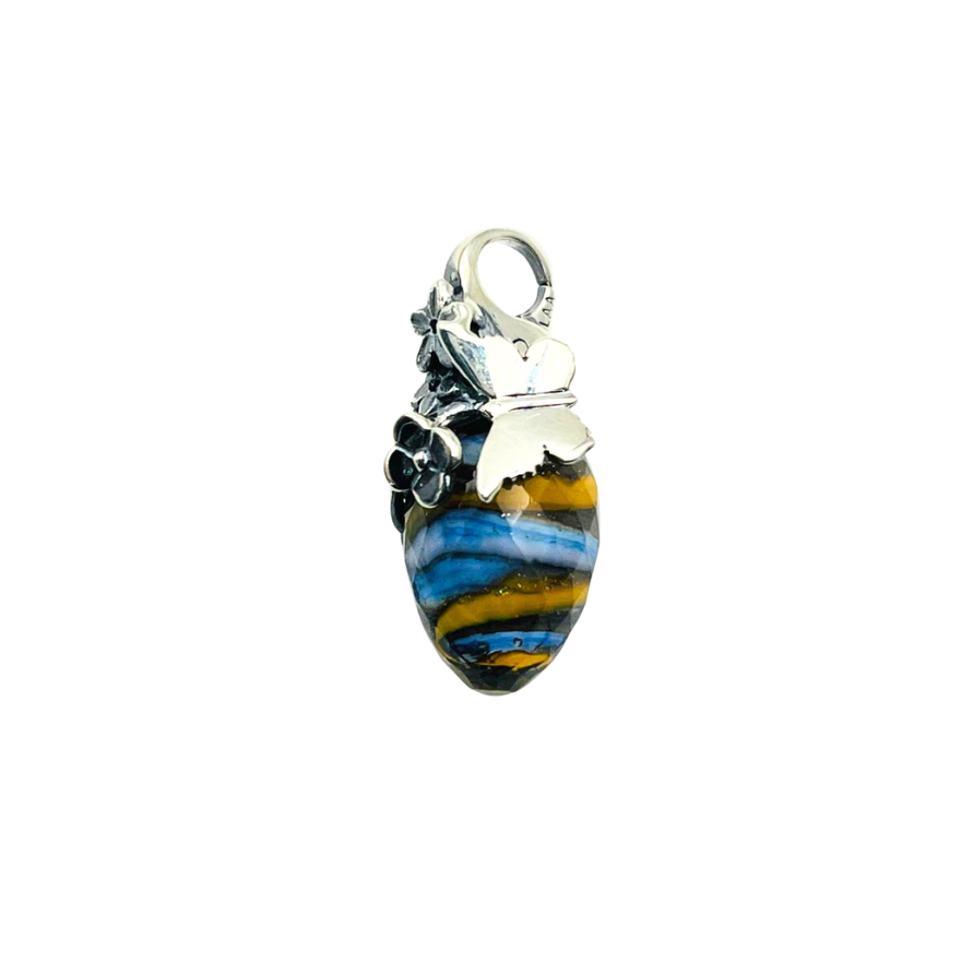 Trollbeads Moon and Stars Silver Pendant