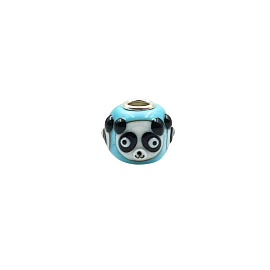 Trollbeads Beads Mini Barrel Animali Panda Ciondolo Argento