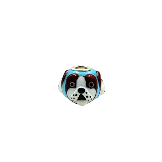Trollbeads Beads Mini Barrel Animali Cane Ciondolo Argento