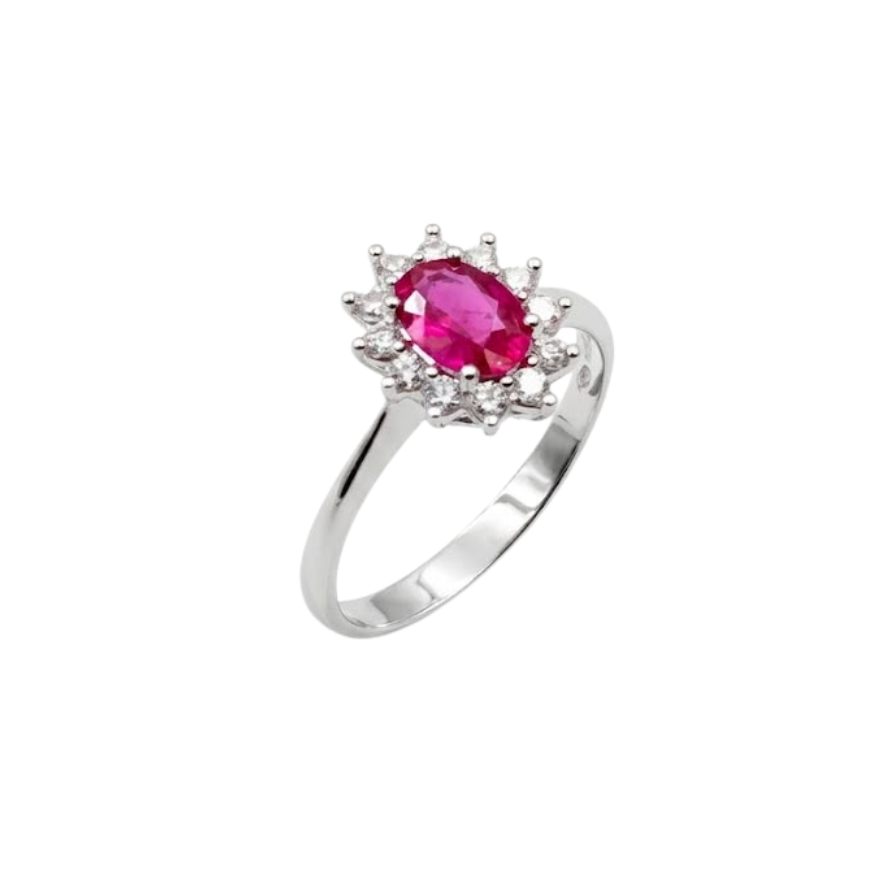 Anello Mirco Visconti Rubino Diamanti