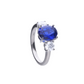 Anello Diamonfire Argento Royal zircone blu