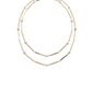Collana Donna Oro Giallo Perle