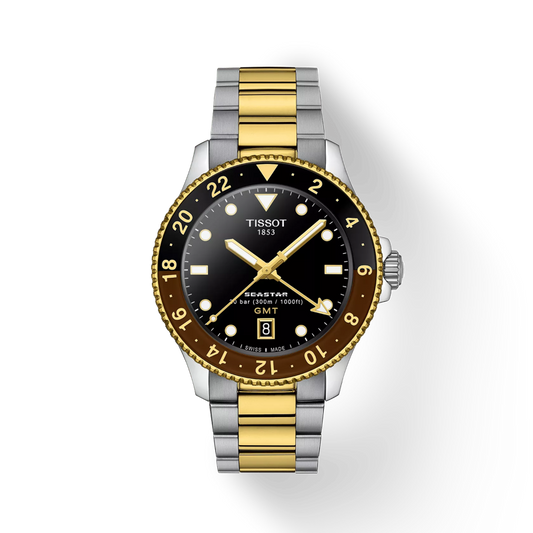 Orologio Uomo Tissot Seastar 1000 Quarz GMT T120.852.22.051.00