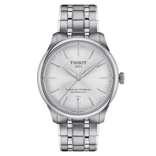 Tissot Men's Watch Chemin des Tourelles Powermatic 80 T0994071104800