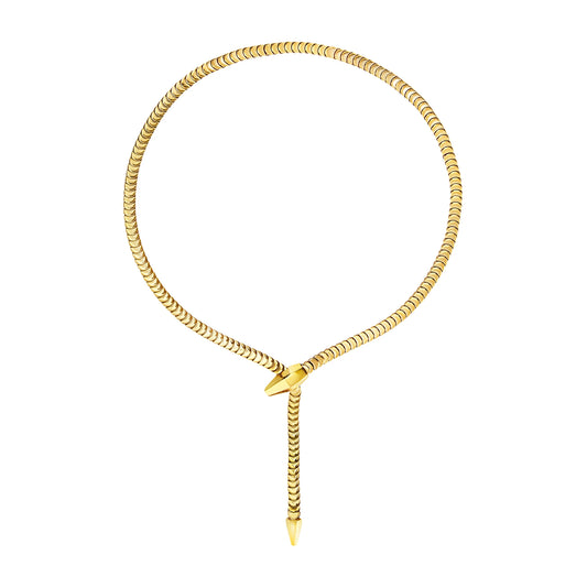 Collana Donna Breil Acciaio Hypnotic Dorata TJ3836