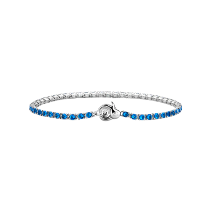 Bracciale Donna Argento Tennis Blu TI SENTO - Milano 2953DB