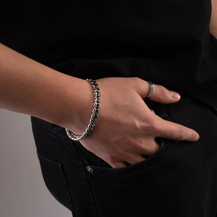 Bracciale Donna Desmos Argento Barrel Crystal 4
