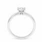Anello Solitario Oro Bianco Diamanti Ct. 0,52 F SI1