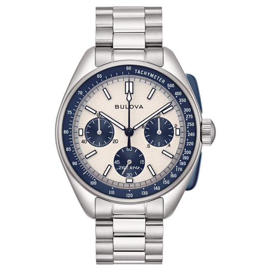 Orologio Uomo Bulova Crono Lunar Pilot 43,5 98A305