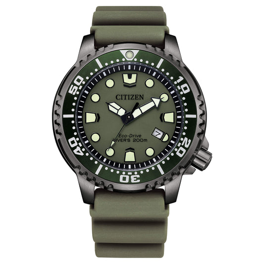 Orologio Uomo Citizen Diver's Eco Drive 200mt BN0157-11X