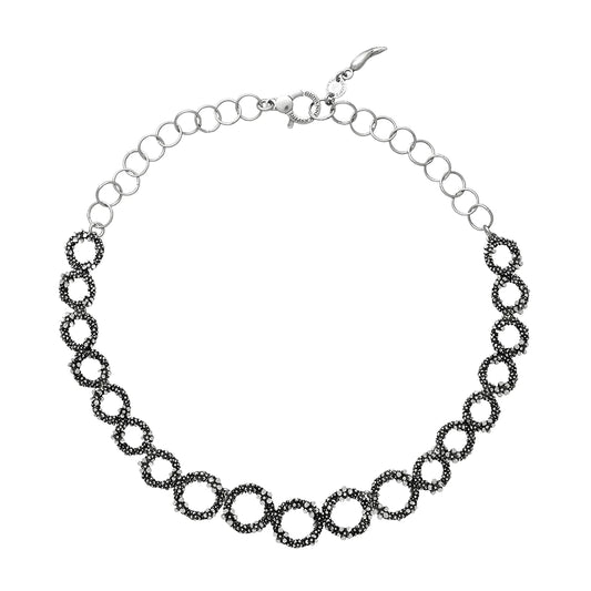 Collana Donna Argento Millefori 11694