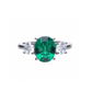 Anello Diamonfire Argento Royal zircone verde