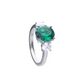 Anello Diamonfire Argento Royal zircone verde