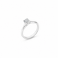 Anello Solitario Oro Bianco Diamanti Ct. 0,40 G SI1