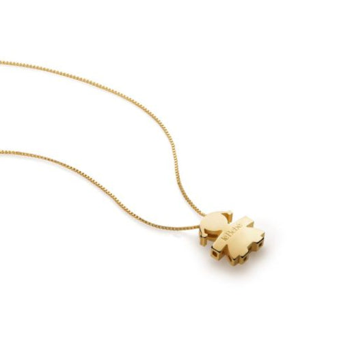 Le Bebè White Gold Necklace Pendant Little Girl I mini LBB048N