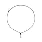 Le Bebè White Gold Pendant Necklace Baby Boy Pavè Heart LBB061