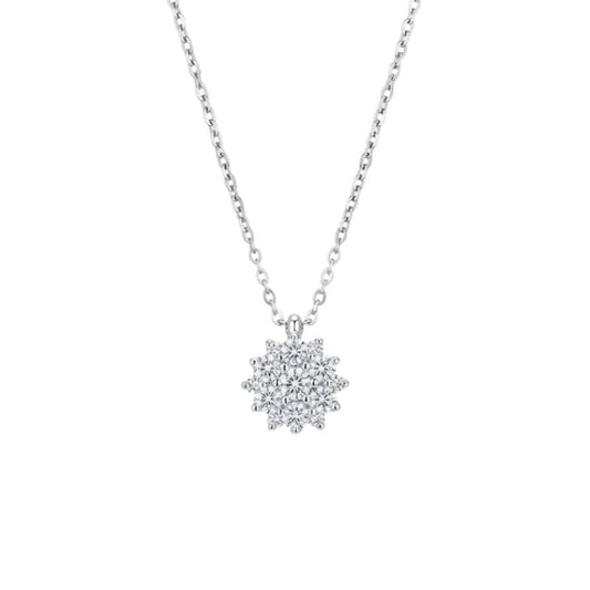 Collana Donna Fantasia Oro Bianco Diamanti