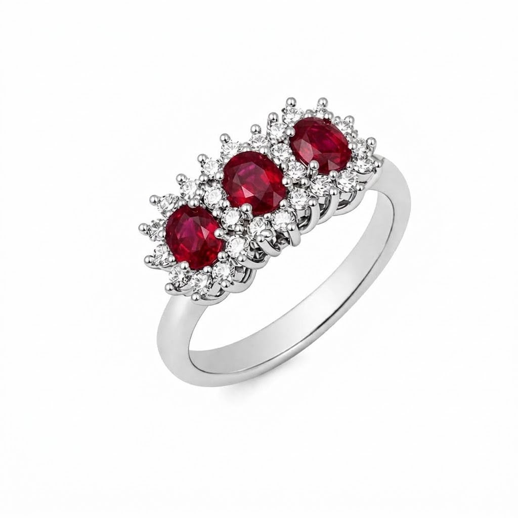Anello Mirco Visconti Rubino Diamanti