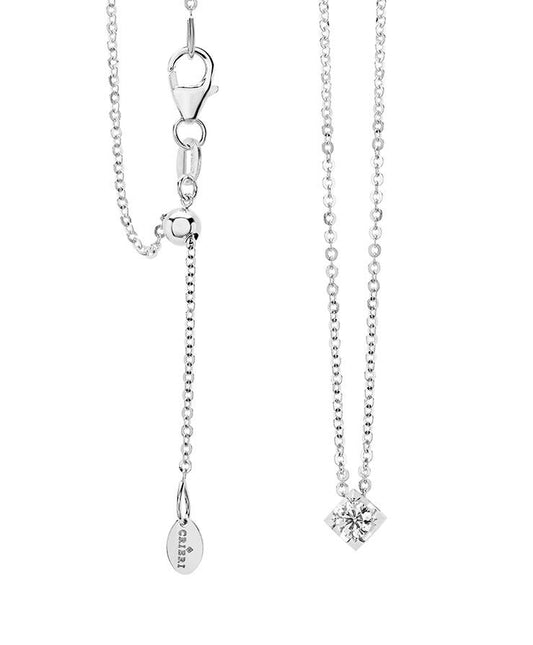 Crieri Punto Luce necklace in white gold and diamonds