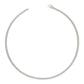 collana fope oro bianco 18 carati chiusura moschettone 610C bianco
