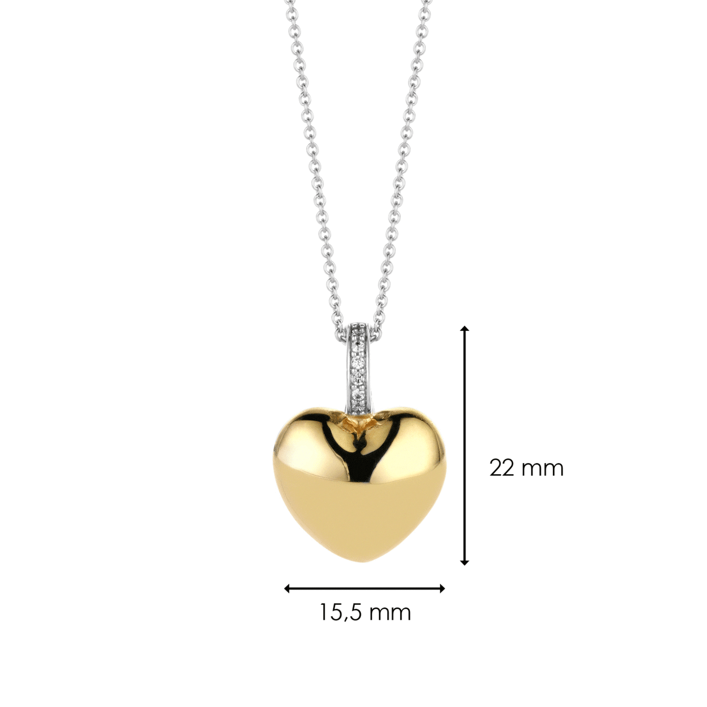 Collana Donna Argento Pendente TI SENTO - Milano 6745SY