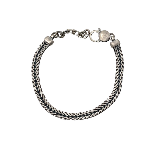 Bracciale Uomo Argento Venerio Spiga