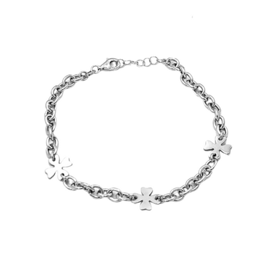 Bracciale Donna Argento Venerio Quadrifogli