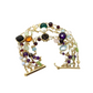 Bracciale Donna Oro Multifilo Pietre Semipreziose
