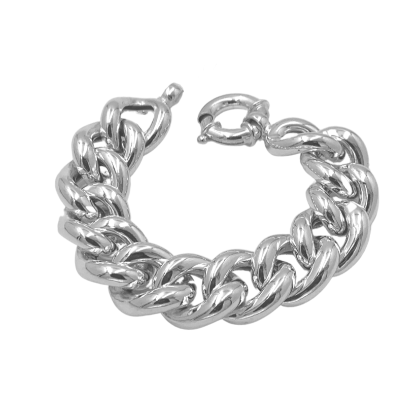 Bracciale Argento Donna Groumette Bombata