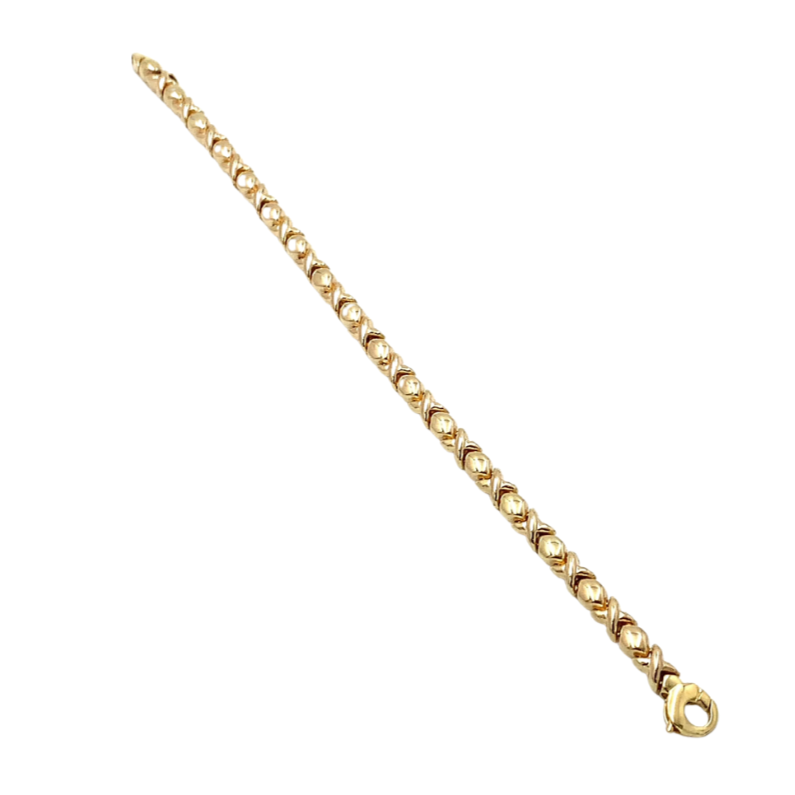 Bracciale Donna Oro Giallo Fantasia