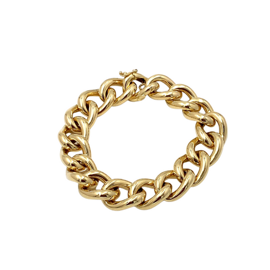 Bracciale Donna Oro Giallo Groumette