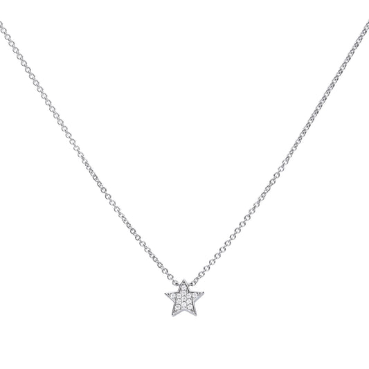 Collana Argento Diamonfire Stella 