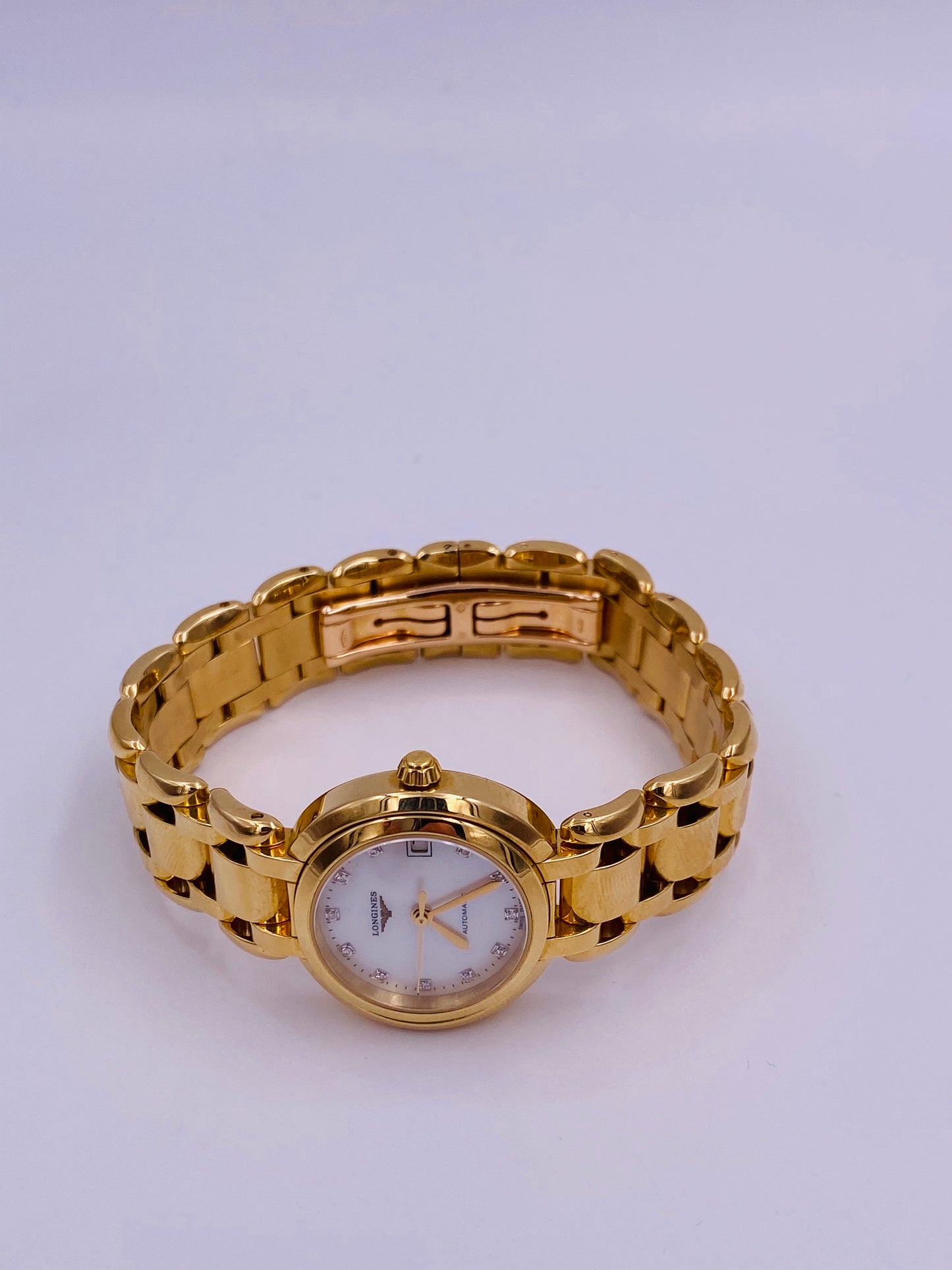 Longines Primaluna yellow gold women's watch
