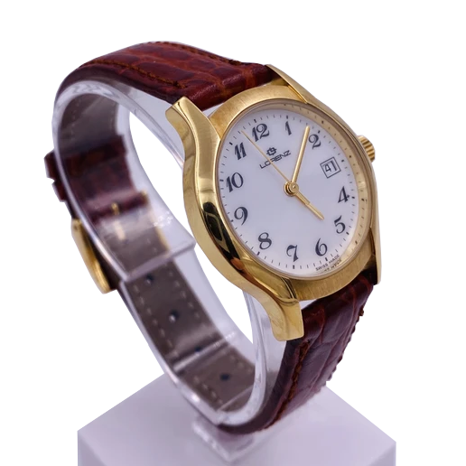 Lorenz yellow gold women's watch