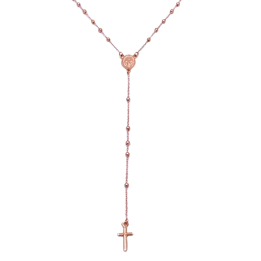 Collana Donna Rosario Oro Rosa