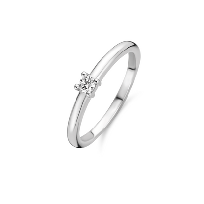 Anello Argento Solitario TI SENTO - Milano 12211ZI