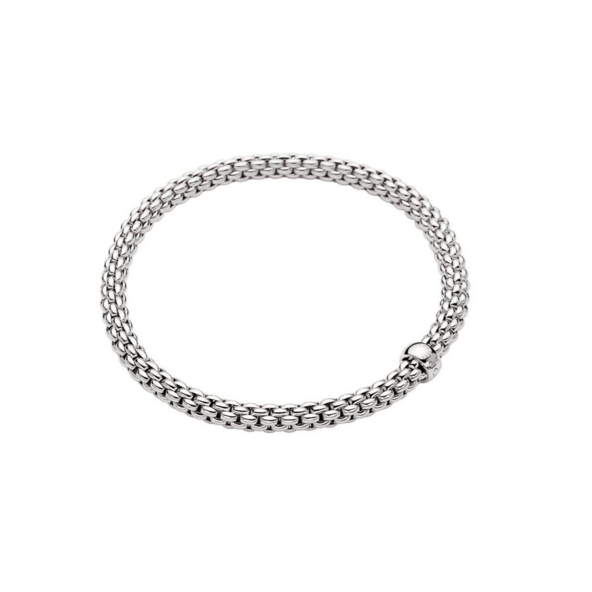 Bracciale Donna Fope Oro Bianco Flexit 620BM