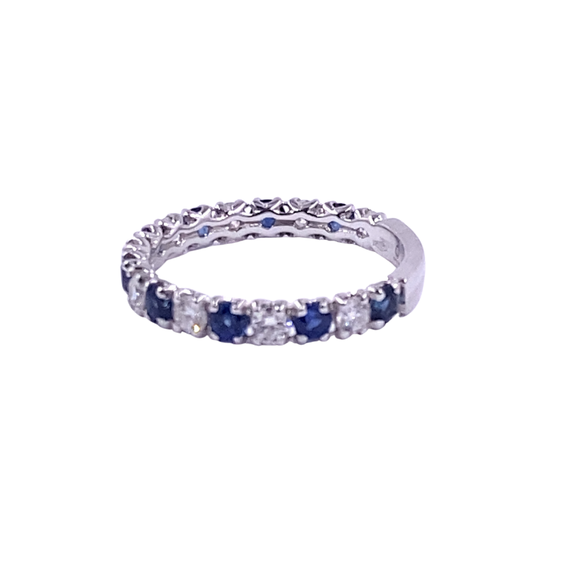 Anello Mirco Visconti oro diamanti e Zaffiri