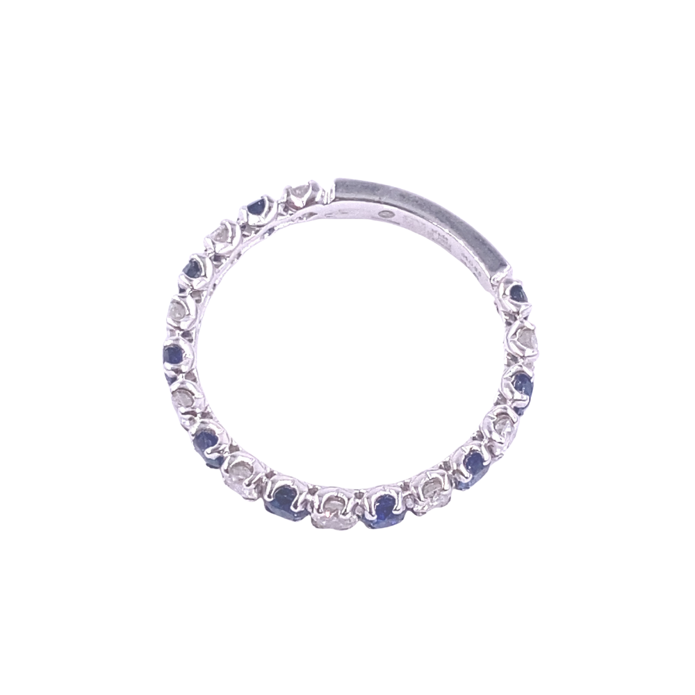 Anello Mirco Visconti oro diamanti e Zaffiri