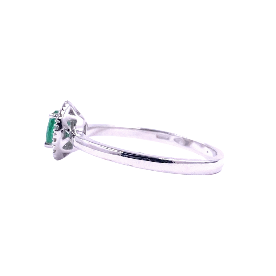 Anello Mirco Visconti oro diamanti e Smeraldo